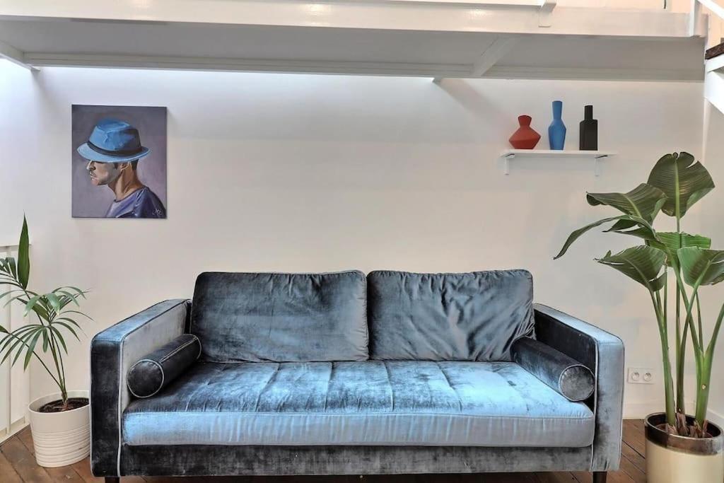 Unique Loft Apartment Located 15 Minutes From The Champs Elysees Saint-Ouen  Exterior photo
